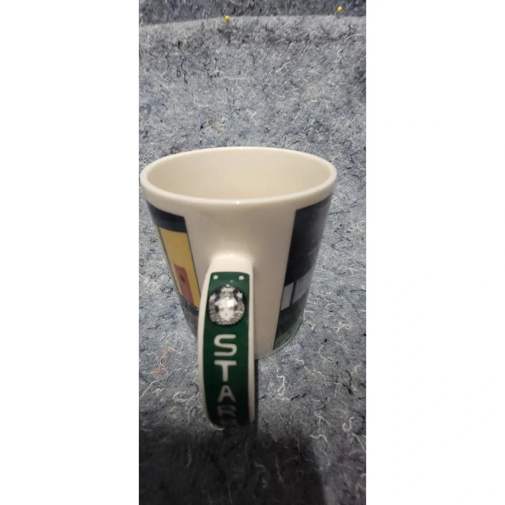 Starbucks 1999 Nighthawks Night Café Diner Scene Chaleur Ceramic Coffee Cup‎ Mug